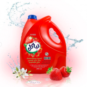 ایلیا تجارت /مایع ظرفشویی توت فرنگی تیاگل-iliyatejarat